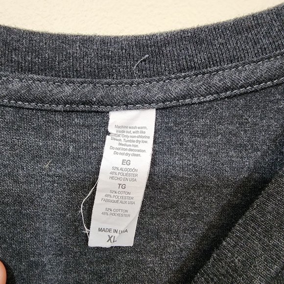 Patriot Deo Juvante made in the USA patriotic graphic t-shit men's size XL - Picture 2 of 6